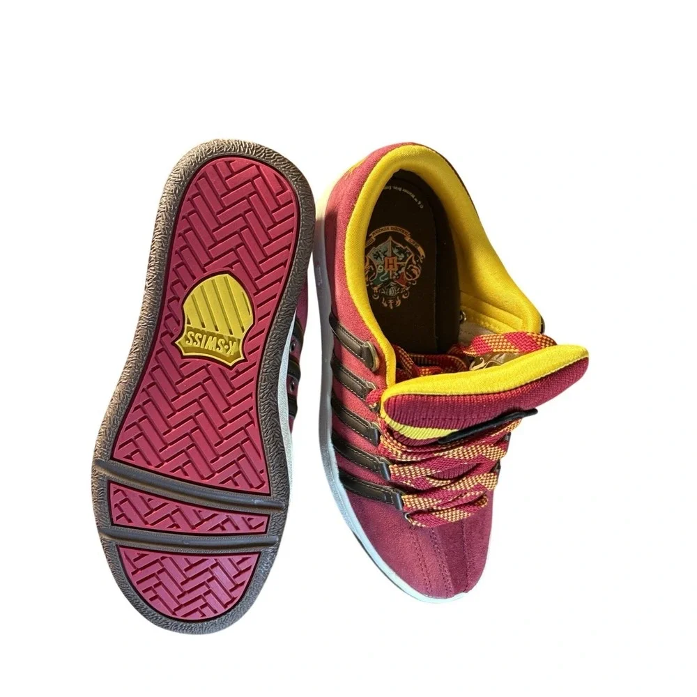 Harry Potter K-Swiss Gryffindor Sneakers NIB Size: Women's‎ 7.5 Men's 6 Youth 6Y